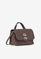 Zanellato Baby Postina Wicker Shoulder Bag Brown 0709002030000Z0244_OneColor_44130333