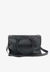 Balenciaga Le City Business Leather Bag Black 8660452ACFO1000_BLACK_48028964