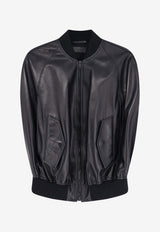 Balenciaga Sleeveless Leather Jacket Black 872003TUS111000_OneColor_44824510