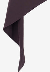 Alaïa Asymmetric Mini Skirt Aubergine AA9J2541W144C413_OneColor_48013860