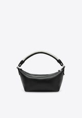 Loewe Mini Cala Shoulder Bag in Lambskin Black A120HPLX04LE/T_LOEW-9003