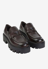 Stride Leather Penny Loafers