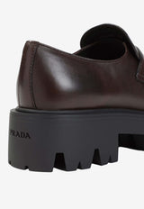 Stride Leather Penny Loafers