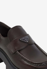 Stride Leather Penny Loafers