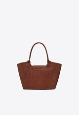 Longchamp Large Épure Leather Shoulder Bag Brown 10346HYZ/T_LONG-035
