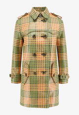 Burberry Summerside Madras Check Trench Coat Multicolor 8125877C5722_Chromeylwpomegrinte_40017604