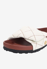Sylt Quilted Nappa Leather Sandals