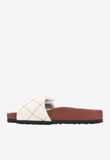 Sylt Quilted Nappa Leather Sandals