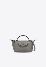 Longchamp XS Le Pliage Xtra Leather Handbag Green 34205987/T_LONG-P55