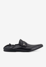 Balenciaga Palermo BB Logo Leather Loafers Black 866552WB1O21080_OneColor_44824361