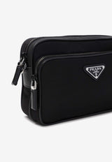 Triangle Logo Re-Nylon Shoulder Bag