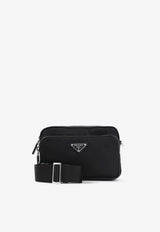 Triangle Logo Re-Nylon Shoulder Bag
