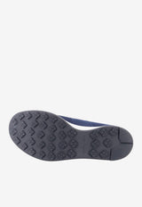 Kiton Ciro Paone Stretch Knit Low-Top Sneakers Blue USSA031N0121718BLU_Blu_70014458