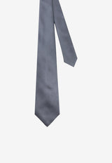 Kiton Ciro Paone Classic Silk Tie Gray UCRVKRC0720102_Red_42176956