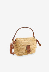 Fendi Medium Mamma Baguette Raffia Bag Beige 8BR833AWQCF1WGE_NATURALE+SELLIER+OS_42822670