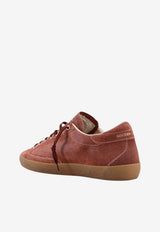 Golden Goose DB Super Star Low-Top Suede Sneakers Red GMF01041F00816540563_RED RUST WHITE_65982914