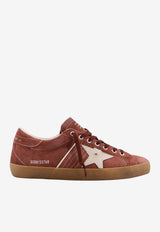 Golden Goose DB Super Star Low-Top Suede Sneakers Red GMF01041F00816540563_RED RUST WHITE_65982914
