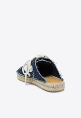 Off-White Arrow Canvas Espadrille Sandals Blue OMIB00AS26DEN001/S_OFFW-4901