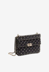 Valentino Medium Rockstud Spike Crossbody Bag Black 8W0B0122NAP0NO_Black_70152767