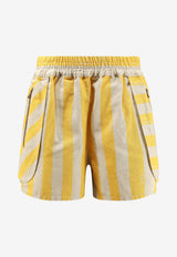 Fendi Logo Patch Pequin Shorts Yellow FLP896AOHUF1W0T_GINESTRA 26_42821626