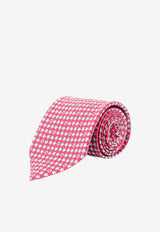 Ferragamo Turtle Print Silk Tie Red 351456794740VINACCIA_Vinaccia_67481170