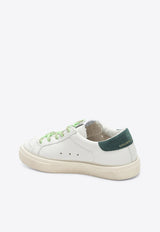 Golden Goose DB Kids Boys May Leather Low-Top Sneakers Black GYF00496F008670/T_GOLDE-10349