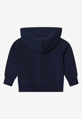 Polo Ralph Lauren Kids Boys Embroidered Zip-Up Hoodie Blue 322A95762006CO/T_POLOR-NN