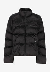Balenciaga Logo Jacquard Puffer Jacket Black 850845TTQ131000_BLACK_70040310
