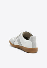 Maison Margiela Replica Leather Low-Top Sneakers White S58WS0109P1895/T_MARGI-T1016