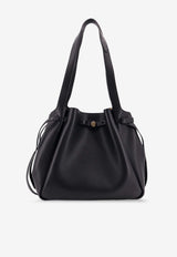 Tory Burch Romy Leather Tote Bag Black 163388001_BLACK_66335845