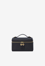 Tory Burch Romy Hammered Leather Shoulder Bag Black 178948001_BLACK_66335900