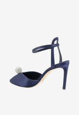 Jimmy Choo Sacora 85 Satin Sandals with Crystal-Ball Blue SACORA85WCZMARINECRYSTAL_MARINECRYSTAL_67481184