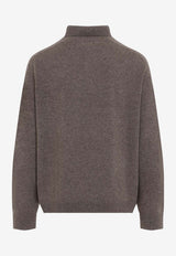 Wool Polo Sweater