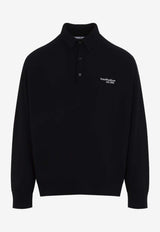Wool Polo Sweater