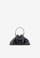 Jimmy Choo Small Cinch Leather Shoulder Bag Black CINCHSMALLGUVBLACKGOLD_Blackgold_67481212