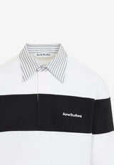 Long-Sleeved Logo Polo T-shirt
