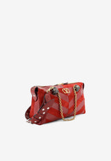 Valentino Medium Panthea Suede and Leather Crossbody Bag Red 9W2B0S70DEDAQS_RUSSETRED_70013687