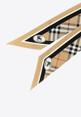 Burberry EKD Silk Bandeau Scarf Beige 8114238A2021_SAND_70013840