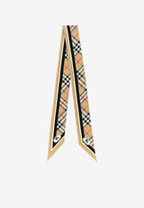 Burberry EKD Silk Bandeau Scarf Beige 8114238A2021_SAND_70013840