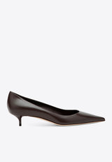 Jimmy Choo Amelia 35 Calf Leather Pumps Brown AMELIACLF/T_JIMCH-025623