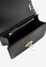 Valentino Rockstud Leather Shoulder Bag Black 9W2B0T76VSF0NO_Black_70014537