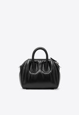 Givenchy Mini Antigona Top Handle Bag Black BB519KB2HZ/T_GIV-001