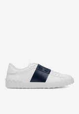 Valentino Open Leather Low-Top Sneakers White 9Y2S0830BLU/T_VALE-M15