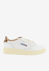 Autry Medalist Low-Top Sneakers White AULWHJ02WHT LEOPRINT_White_70149995