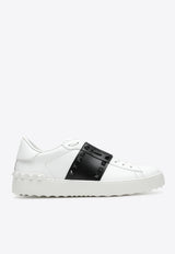 Valentino Rockstud Untitled Leather Sneakers White 9W2S0A01LTU/T_VALE-A01