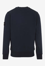 Logo Patch Crewneck Sweatshirt