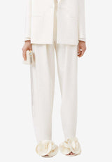 Magda Butrym Shaldon High-Rise Wool Pants Cream 104820CREAM