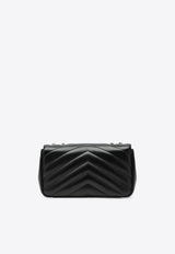 Saint Laurent Medium Loulou Quilted Leather Shoulder Bag Black 801439AAE4Y/T_YSL-1000