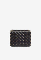 Valentino Rockstud Spike Leather Crossbody Bag Black 9W2B0122NAP0NO_Black_70013703