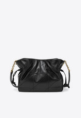 Saint Laurent Medium Jamie Shoulder Pouch Bag in Nappa Leather Black 862712AAB32/T_YSL-1000